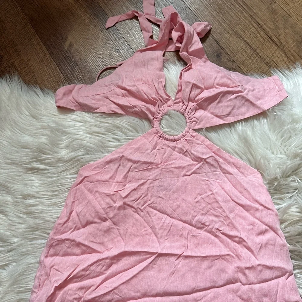 BEGINNING BOUTIQUE Aminah Mini Dress In Pink